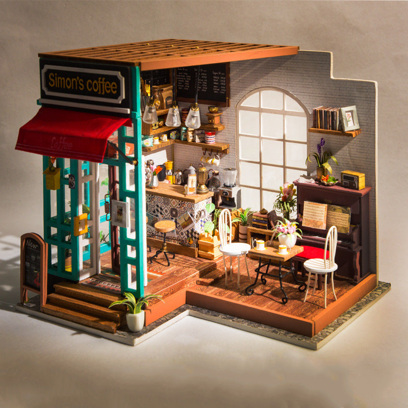 diy handmade miniature house for various project