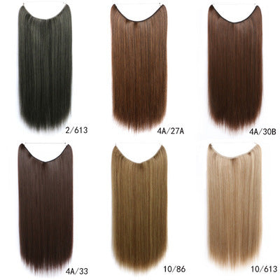 Hair Extensions Secret Fish Line Silky Straight Synthetic