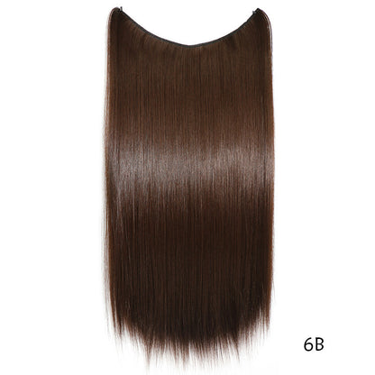 Hair Extensions Secret Fish Line Silky Straight Synthetic