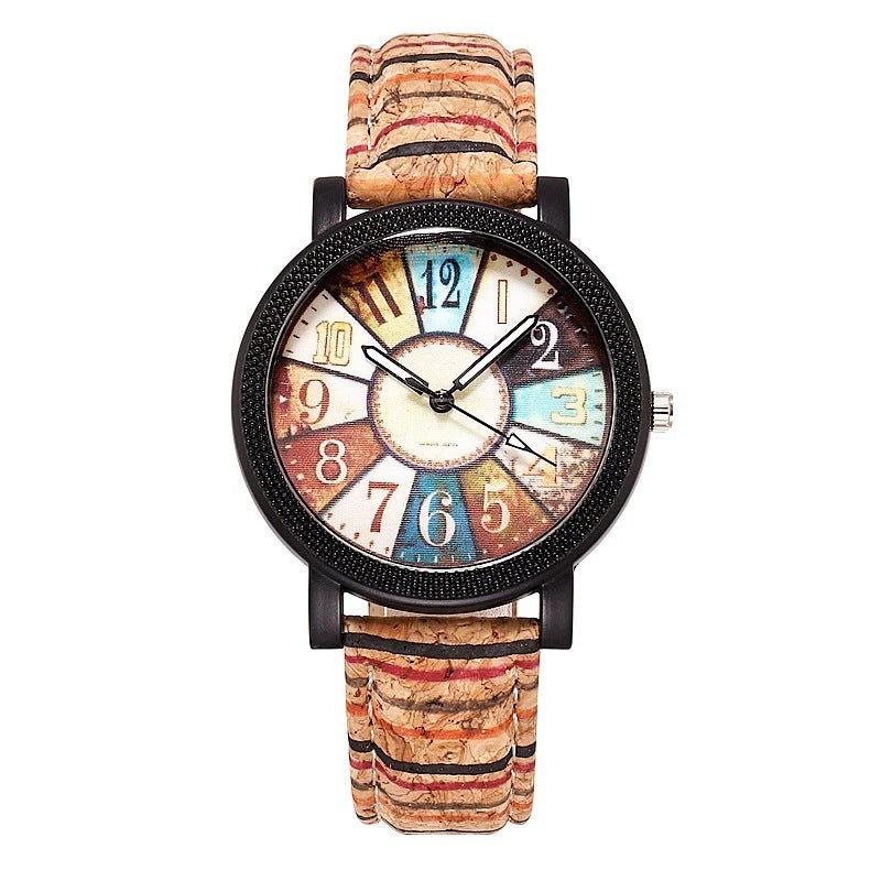 Women Quartz Wrist Watch Gift Clock Casual Vintage Leather