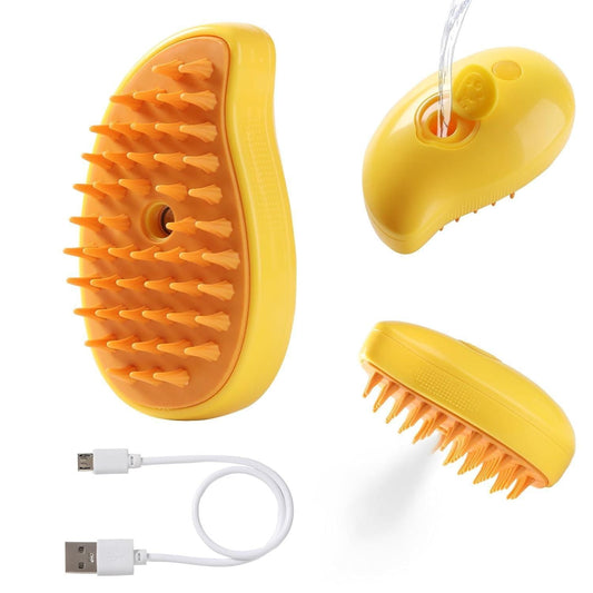 Pet Hairbrush Steaming