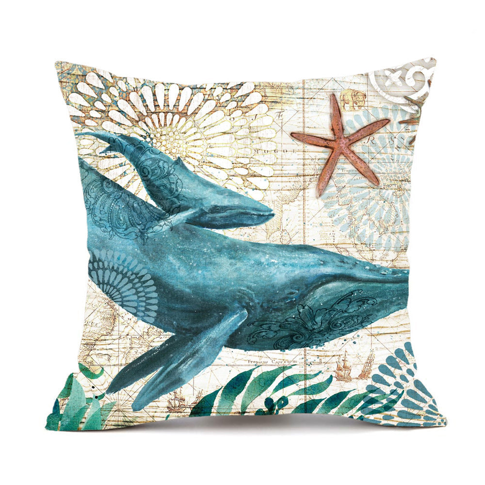 Cushion Covers Sea Turtle Printed