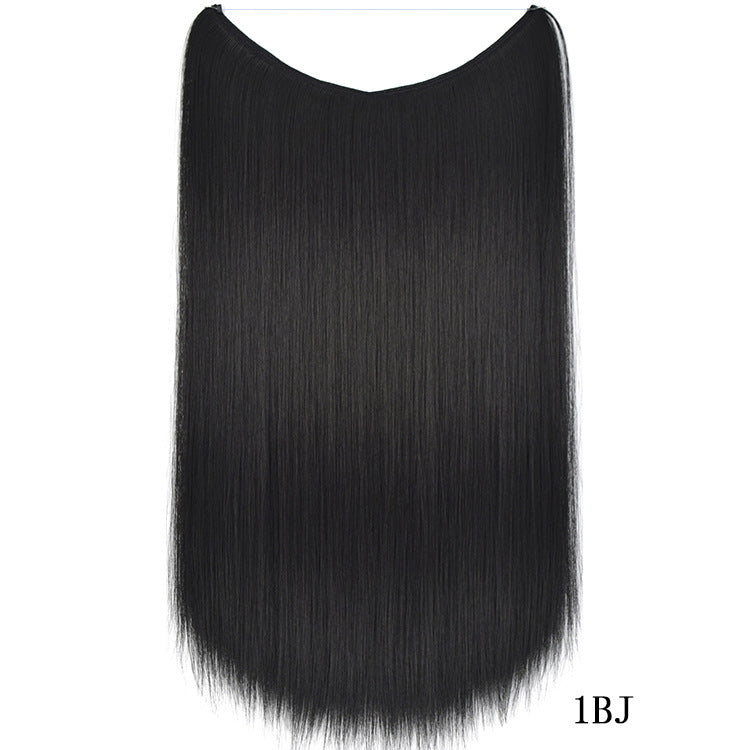 Hair Extensions Secret Fish Line Silky Straight Synthetic