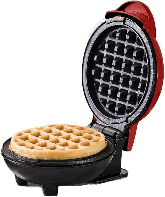 Non-Stick Electric Waffle Maker - 350W Compact, Easy-to-Use Waffle Iron