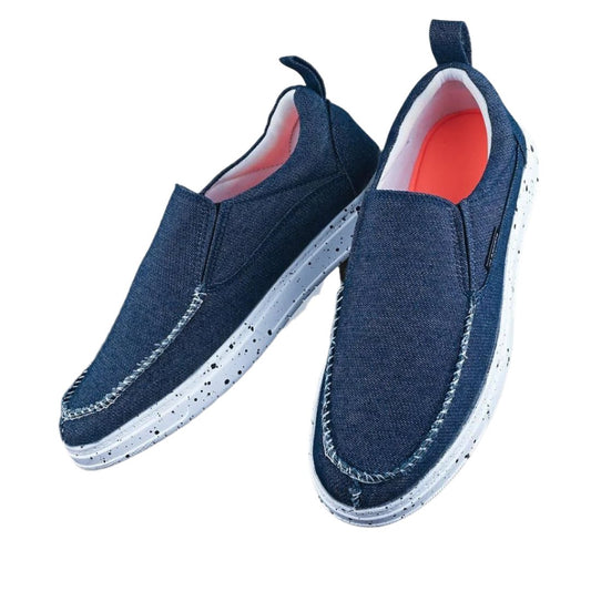 casual shoes slip-on classic blue