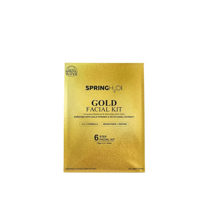 Gold Facial Kit Spring H2O