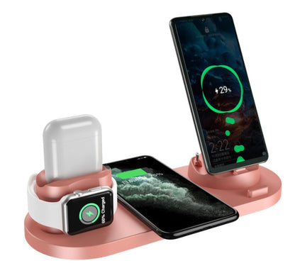 Wireless Charger For IPhone Fast Charger 6 in 1