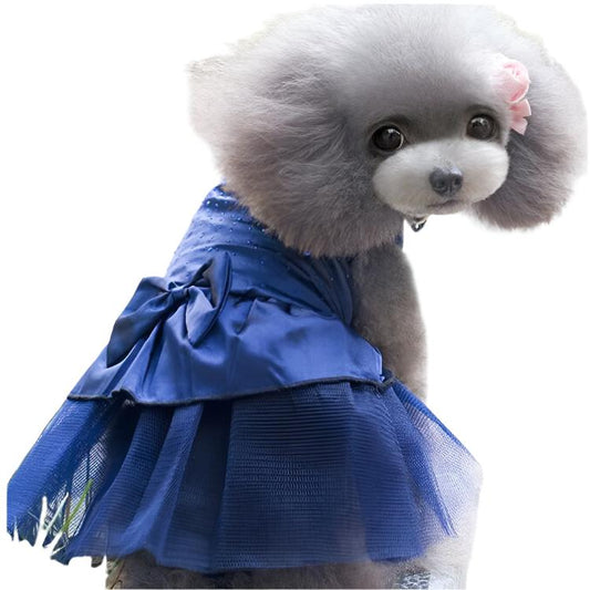 Dog wedding dress