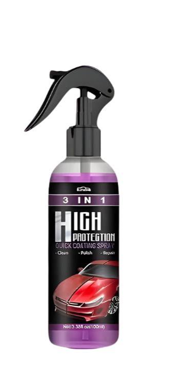 Car Wax Polish Spray (Pack of 1)