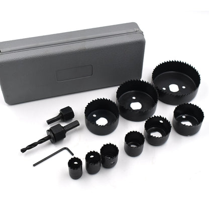 Professional Power Tool-12 pcs Hole Saw Kit