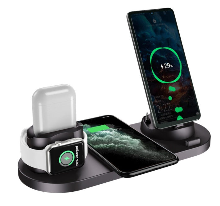 Wireless Charger For IPhone Fast Charger 6 in 1