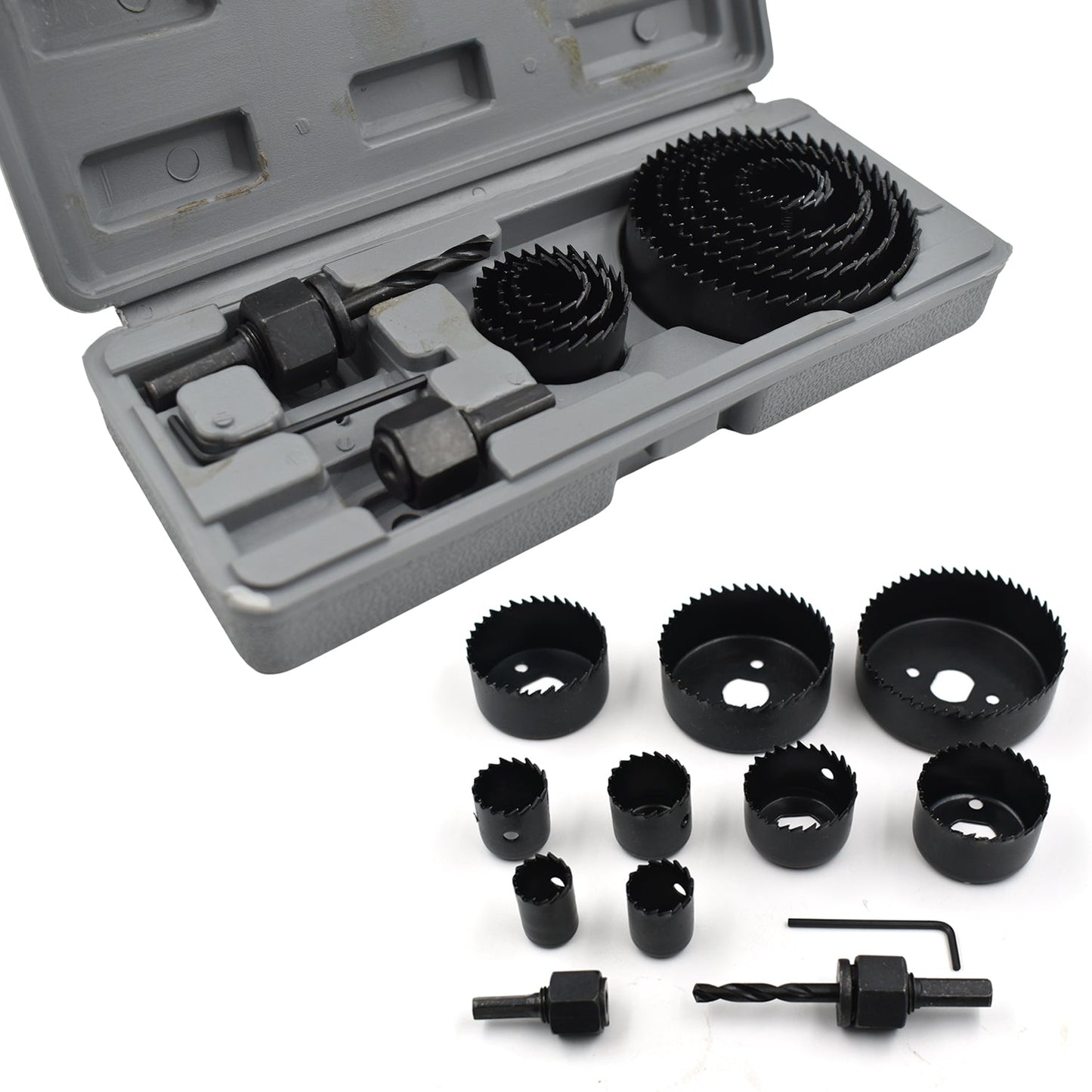 Professional Power Tool-12 pcs Hole Saw Kit