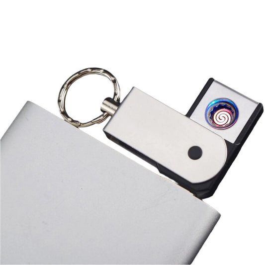 USB Mini Portable Lighters With Thin Metal Creative